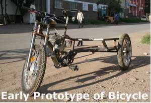 Early Prototype of Bicycle