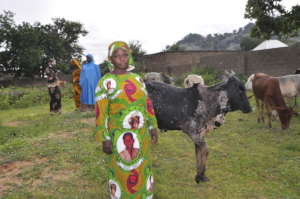 Some of the women who rear cattles