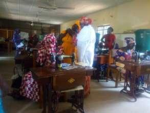 Some Recipients during a Tailoring Training