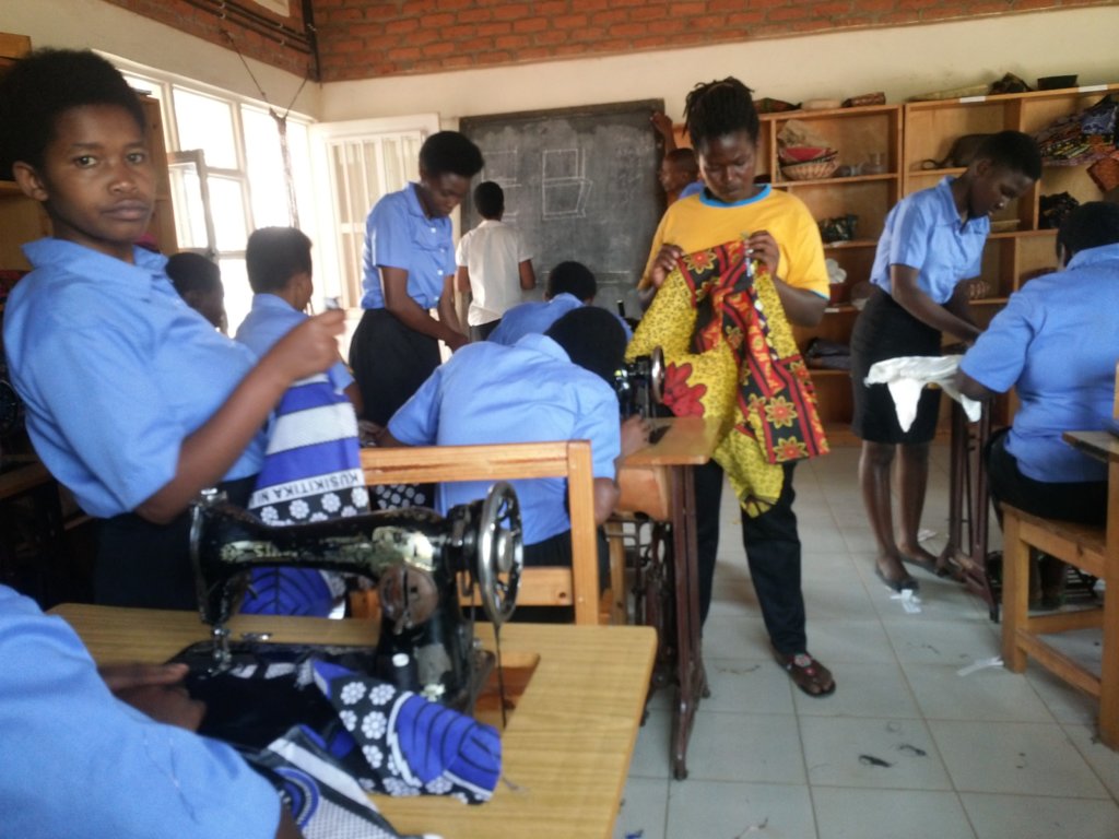 Teach 75 Rwandan Women to Sew Handicrafts