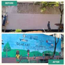 Mural at Central Primary