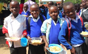Lunch smiles, shared together!