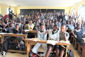 Candidates at Central Primary School