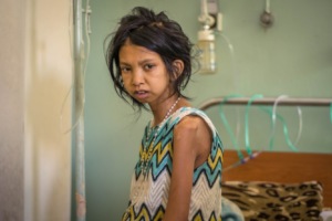 Hasimbola in the hospital