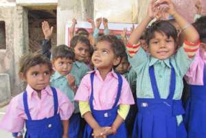 Happiness of Rural Kids with New Dress !!