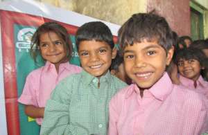 Happiness of Rural Kids with New Dress !!