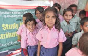 Happiness of Rural Kids with New Dress !!
