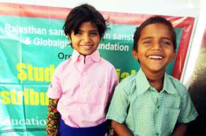 Happiness of Rural Kids with New Dress !!