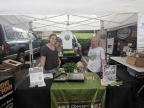 The Donation Station team at the AFM