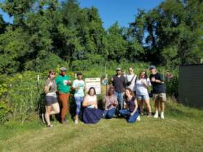 Volunteer Group at Eastside Garden