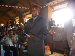 Zone Commissioner Posing a Question