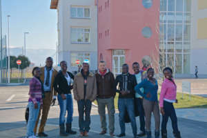 Nehemiah Gateway University Students on campus