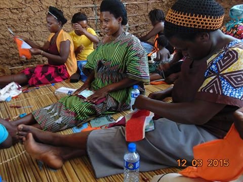 Safe sanitary changing space for girls at school