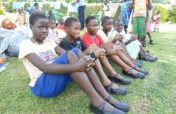 Safe sanitary changing space for girls at school