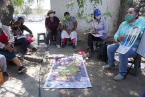 Water quality workshop in a local community