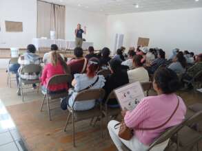 Caminos staff leads a workshop in San Diego