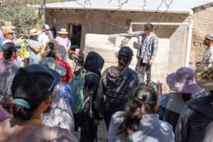 Caminos staff teaching a technical workshop