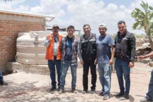 Municipal government and Caminos staff