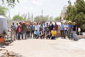 A new team of rainwater installers