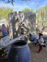 Women continue building large ferrocement systems