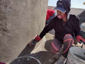 Adding the finishing touches to a rainwater system