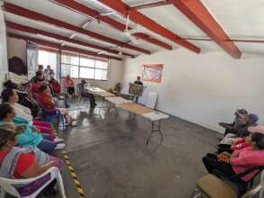 An educational workshop in San Diego de la Union