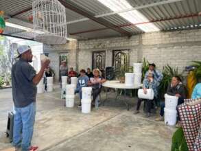 Water filter workshop in Las Carboneras