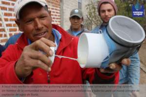 The Construction of Piping and Gutter System