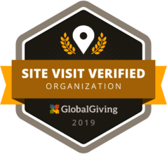 Badge on Project Site Visit Verified organization