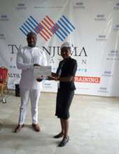 GEM Director receives Grant Award Certificate