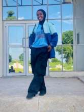 Hafsa on her graduation day