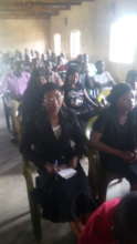 Cross section of GEM at Vickey's memorial service