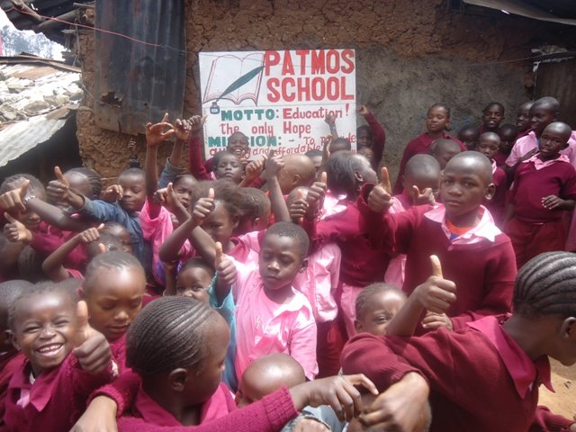Help  feed 300pupils in Patmos Mathare slums;Kenya