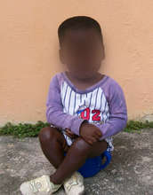 An anemic toddler who was full of worms