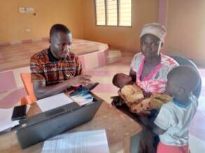 An interview with applicants for a training