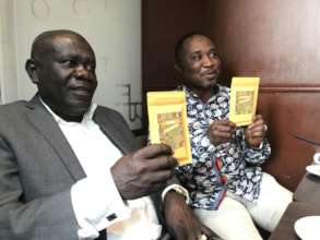With chocolates made from beans from Ghana
