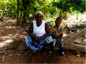 Charles and his mum