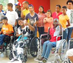 Adolescents enjoying an outing together