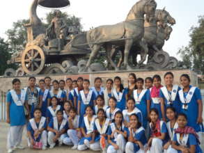 Tribal Girls on a Field Trip