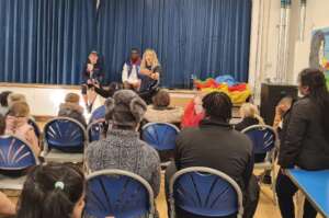 Circle and sensory time with our Children