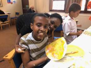 Painting time as part of arts