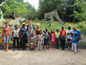 Family Day Out trip at Crystal Palace