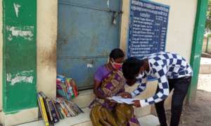 Mobile library with safety measures