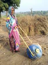 A WaterWheel giving access to water in Rajasthan