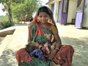 Woman & Baby at rural cinic in India