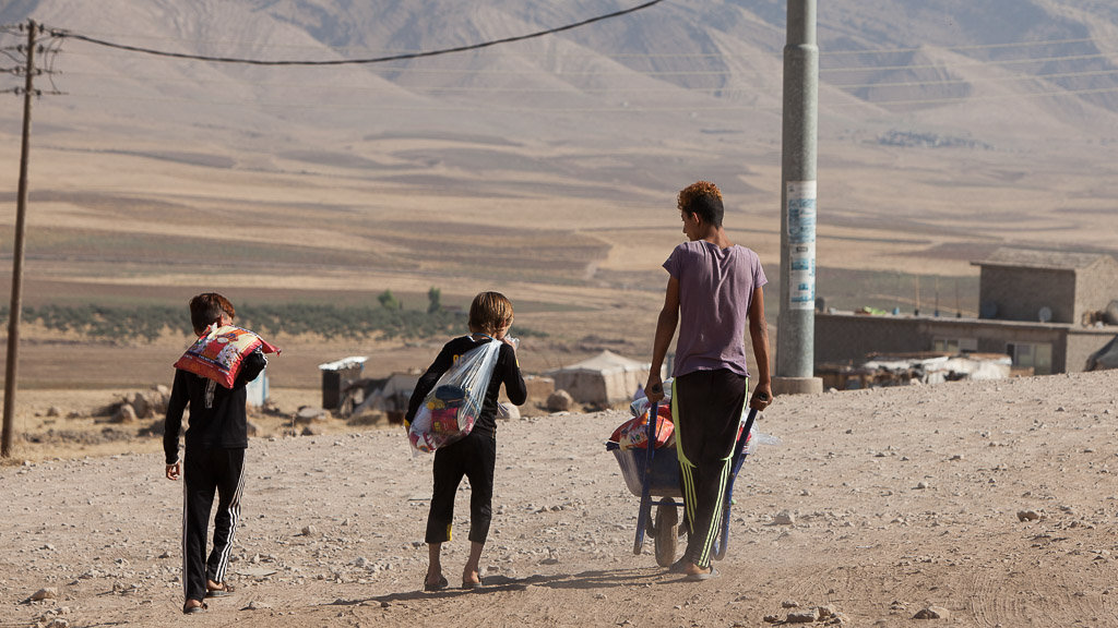 Relief for 1900 displaced families - Northern Iraq