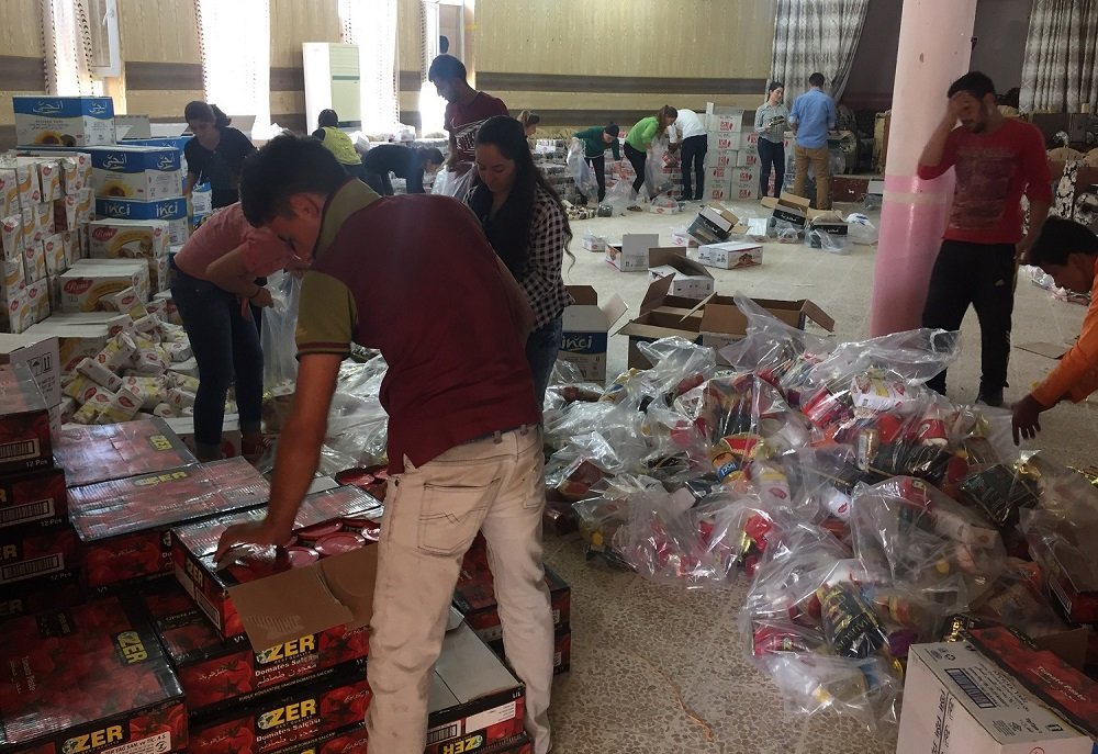 Relief for 1900 displaced families - Northern Iraq