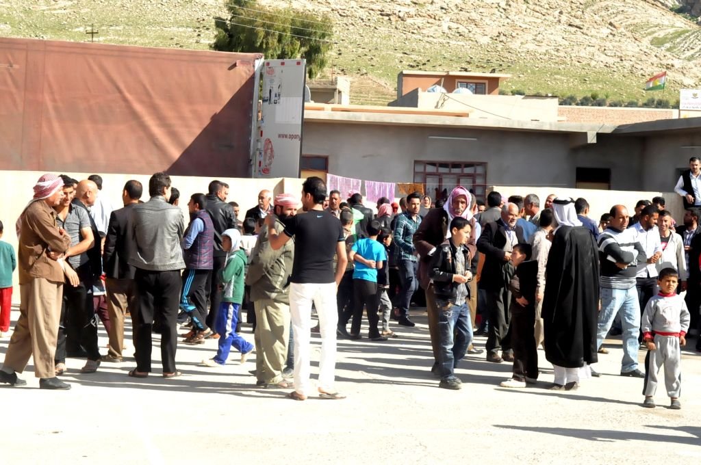 Relief for 1900 displaced families - Northern Iraq