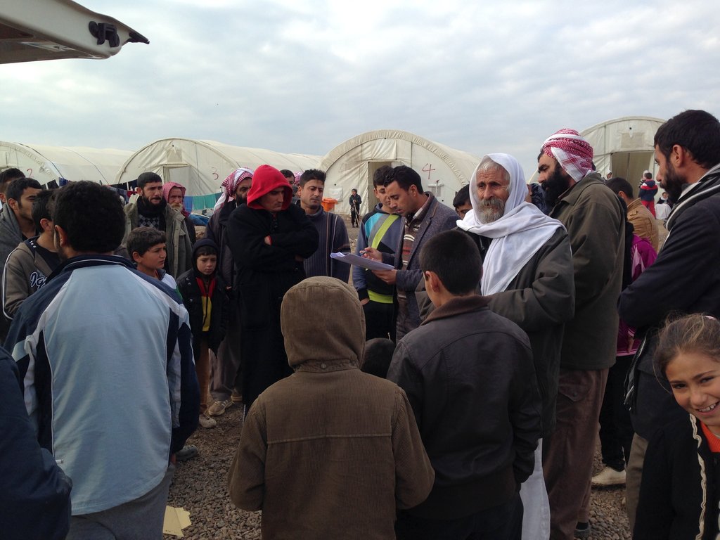 Relief for 1900 displaced families - Northern Iraq