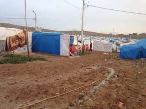 Relief work in Northern Iraq - IDP Camp